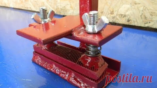 Не выбрасывайте металлические обрезки!Нереально крутая самоделка в мастерскую!