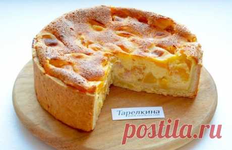 Цветаевский пирог с абрикосами
