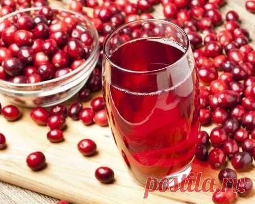 Клюквенный морс с мёдом и свежим соком - находка для иммунитета!
