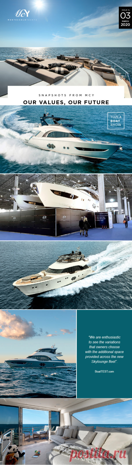 MONTE CARLO YACHTS - UNSERE WERTE, UNSERE ZUKUNFT - boat