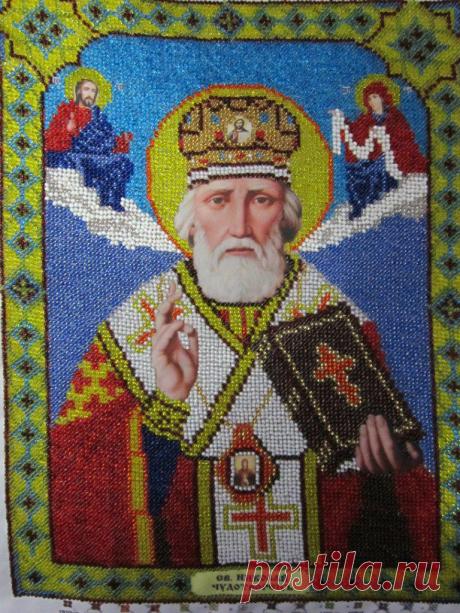 Св. Миколай Чудотворець (30 х 40 см).