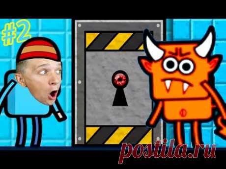 ПОБЕГ из КОМНАТЫ #2 в игре Escape that level Яркая мультяшная игра с героями и квестами канал FFGTV