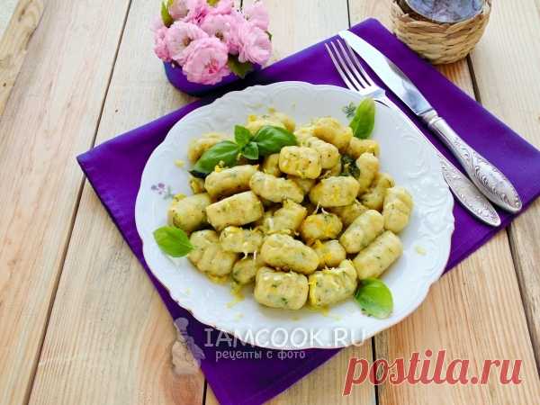 Картофельные ньокки с базиликом — рецепт с фото