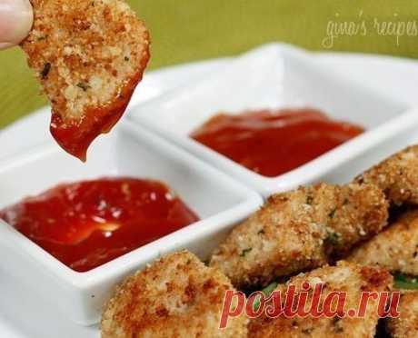 КУРИНЫЕ НАГГЕТСЫ ИЗ ДУХОВКИ