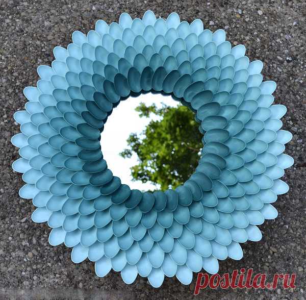 Поделки из одноразовых ложек