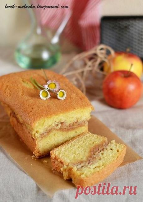 Рецепты | Выпечка | Яблочный кекс с корицей по-югославски