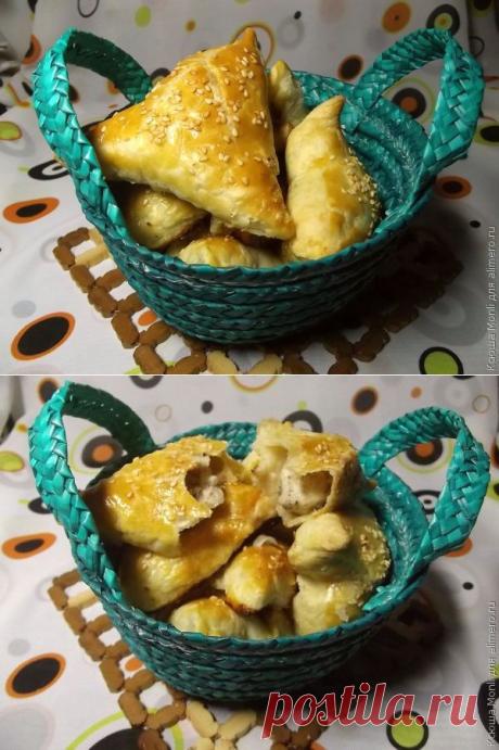 Самса с курицей / Рецепты с фото