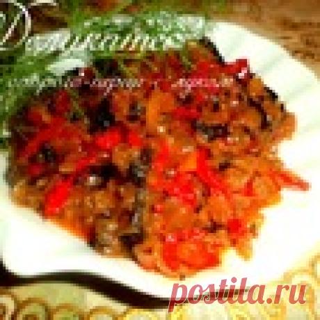 Деликатес из острого перца с луком - кулинарный рецепт