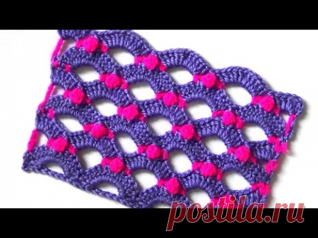 Узор Крупная сеточка с точками