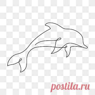 Simple Leaf Line One Stroke Continuous Line, Leaf Drawing, Leaves, Line PNG and Vector with Transparent Background for Free Download