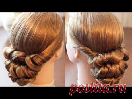 Hairstyle hair tutorial - Вечерняя причёска с резинками - Элементарно! - Hairstyles by REM