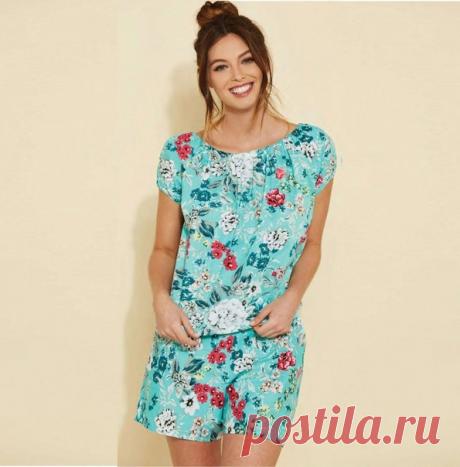 ......Женская пижама.....

топ и шорты
р-р 8-18(таблица внутри файла. Ед изм в дюймах)
от 78-101
об 83-106