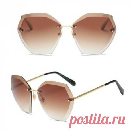 Безободковые солнцезащитные очки-стрекозы дужки метал линза коричневый градиент за 230 грн. | Шафа Цена: 230 грн. - Безободковые солнцезащитные очки-стрекозы дужки метал линза коричневый градиент, #13633936, Цвета: Коричневый, Размер: One size. Купить в Шафе недорого