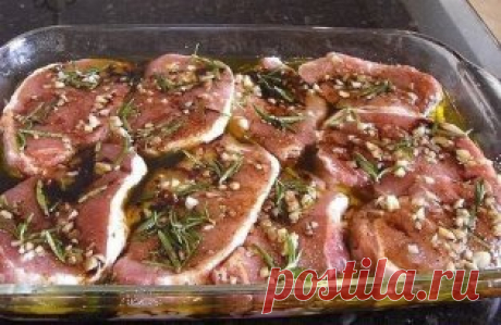 Подборка маринадов для запекания мяса в духовке.