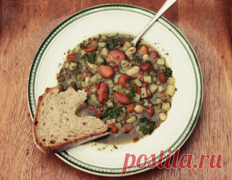 Сытный зимний суп из консервированного щавеля и фасоли | Вкусный год с Анной Людковской