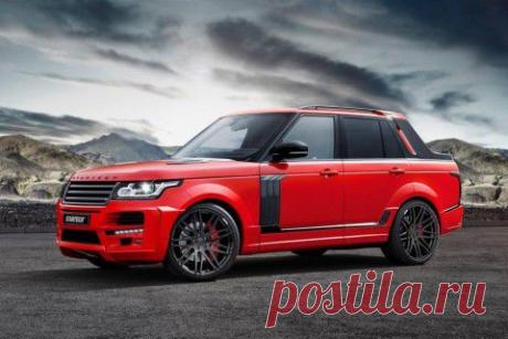 Внедорожник Range Rover превратили в пикап