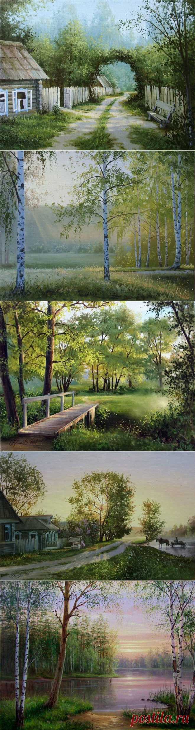 Белорусский художник Чувашев Олег Валерьевич.