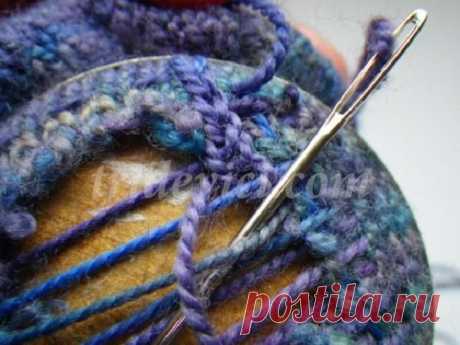 ИГОЛКА С НИТОЧКОЙ. Красивая и аккуратная штопка