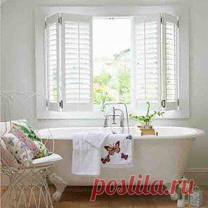 Стиль кантри в ванной комнате | Современный дом