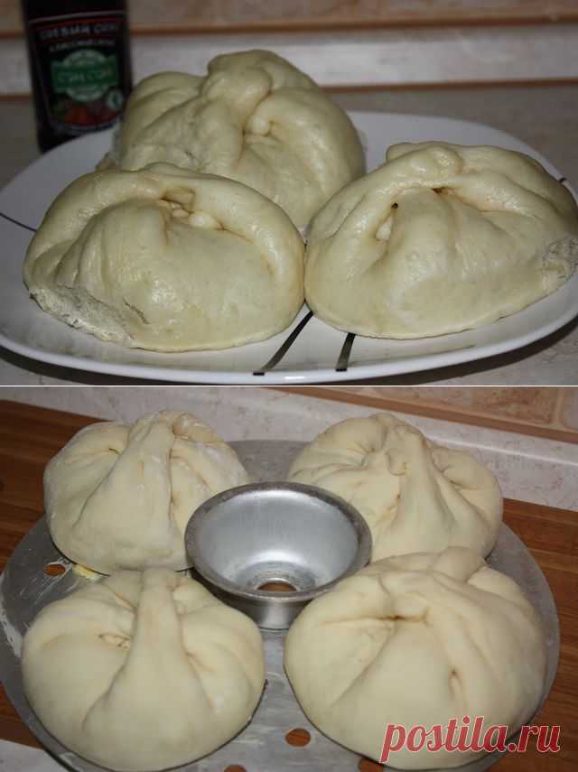 Рецепт пигоди или Пян-се(корейские паровые пирожки).