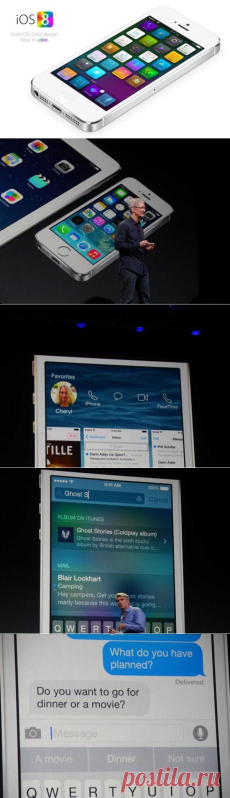iOS 8 Мобильная платформа для iPhone и iPad. Что нового. Дата выхода. | Отзывы и полезная информация &quot;Кнопкастарта&quot;