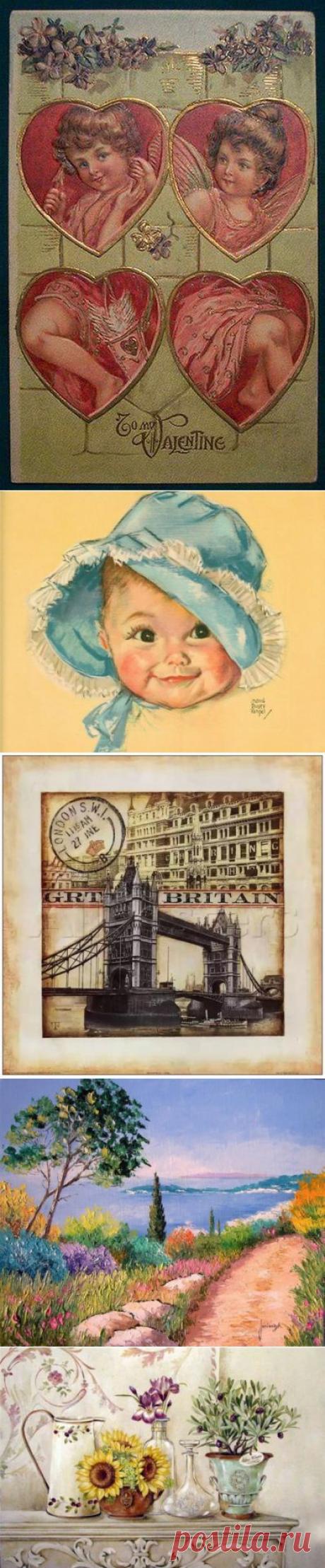 что-то для души... / Картинки для декупажа / PassionForum - мастер-классы по рукоделию