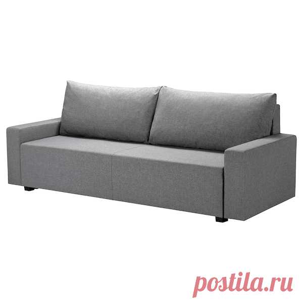 Купить ГИММАРП 3-местный диван-кровать, Рудорна светло-серый по выгодной цене - IKEA