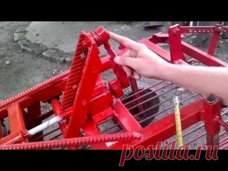 Грохотная картофелекопалка к мотоблоку. Размеры и ньюансы.