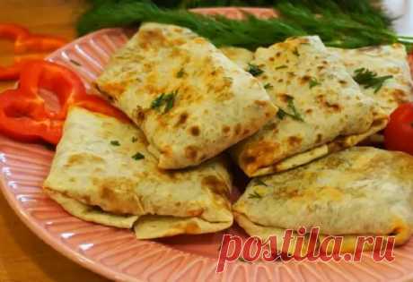 Вкусные конвертики из лаваша с сочной мясной начинкой - Уголок хозяйки - медиаплатформа МирТесен