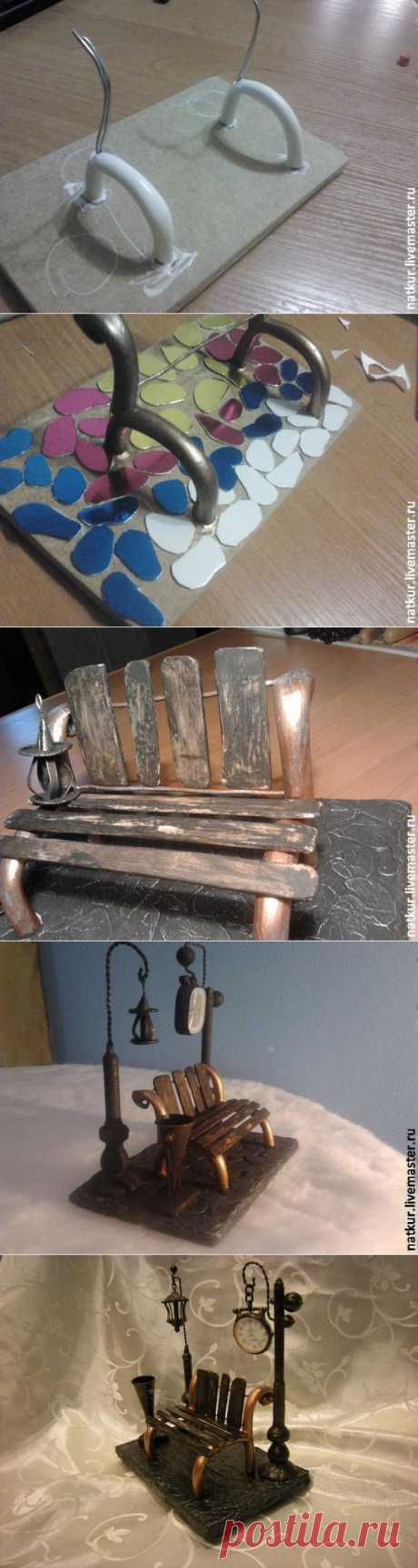 Часы &quot;В парке&quot; - Ярмарка Мастеров - ручная работа, handmade