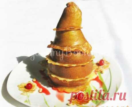 Запеченная груша с сыром и орешками - пошаговый рецепт с фото