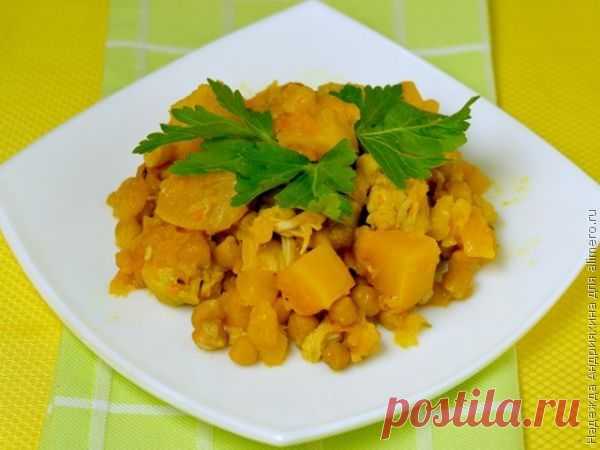 👌 Курица с тыквой и нутом в мультиварке, рецепты с фото Как только наступает тыквенный сезон, я не могу оторваться от этого овоща, готовлю его во всяких вариациях: и то, что готовила уже много раз, и что-то новое, и импровизирую, состав...