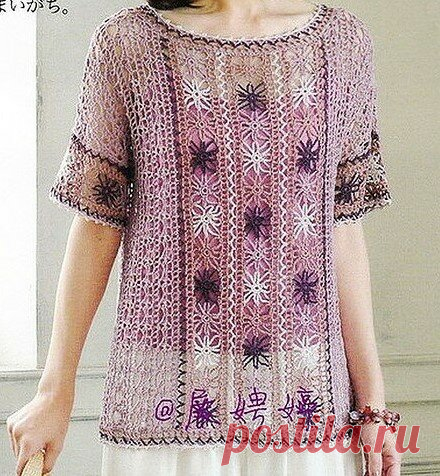 Обворожительные узоры японских моделей крючком и схемы к ним. | Вязалки Веселого Хомяка | Яндекс Дзен