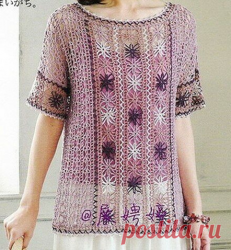 Обворожительные узоры японских моделей крючком и схемы к ним. | Вязалки Веселого Хомяка | Яндекс Дзен