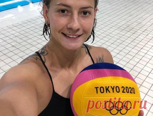 Российские ватерполистки провели первую тренировку в Токио | спортинфо.рф