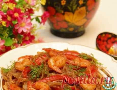 Фунчоза на горячее – кулинарный рецепт