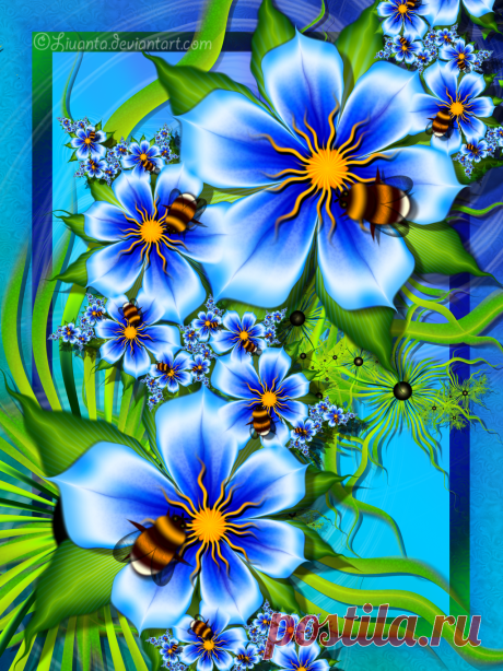 Bumblebees by Liuanta on DeviantArt