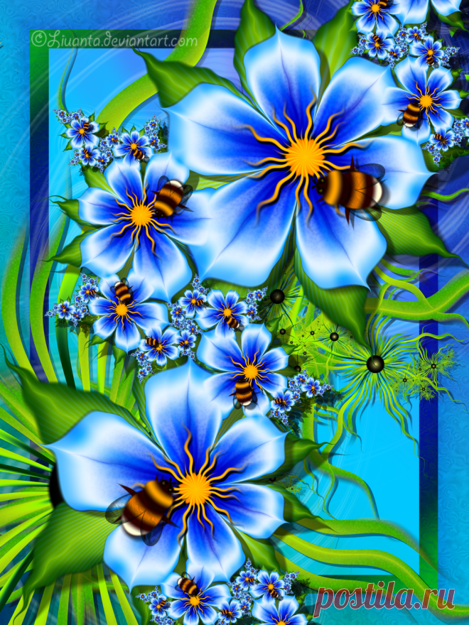 Bumblebees by Liuanta on DeviantArt
