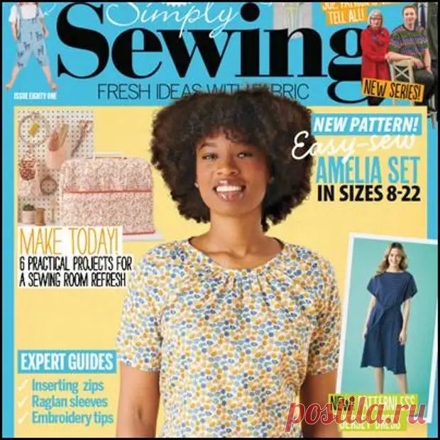 Simply Sewing №81 2021 - МИКСЕР - медиаплатформа МирТесен