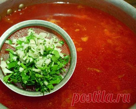 Еще одна версия борща