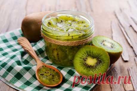 Ароматное варенье из банана и киви