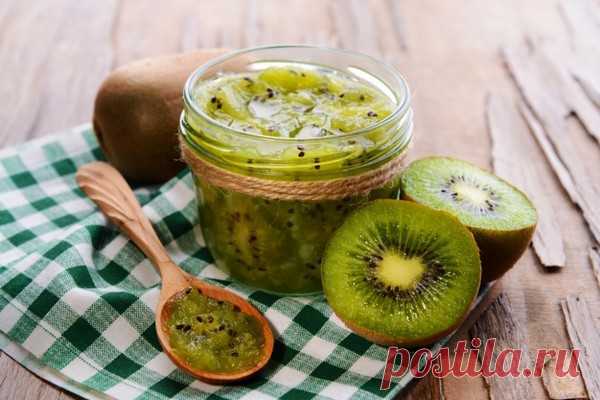 Ароматное варенье из банана и киви