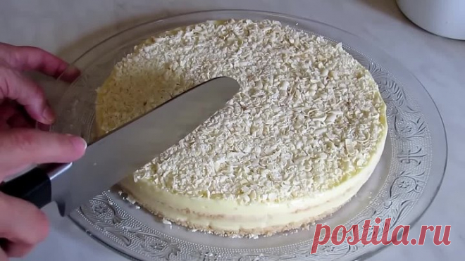 Торт ПЛОМБИР Без Выпечки. Фантастически Вкусный!!! Он Просто ТАЕТ во рту! Популярный Рецепт!