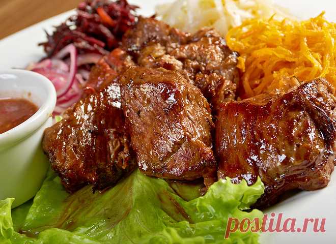 Шашлык в духовке: рецепт мяса в рукаве - tochka.net
