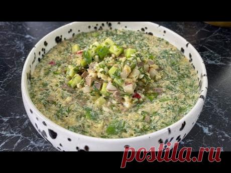 Такую вкусную окрошку может позволить себе каждый, даже диабетик