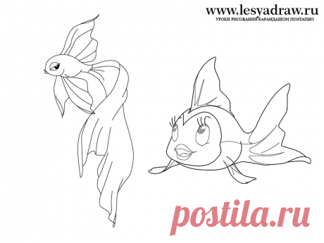 Как рисовать морских животных