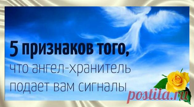 Ангелы нас оберегают и предупреждают. Научитесь это замечать