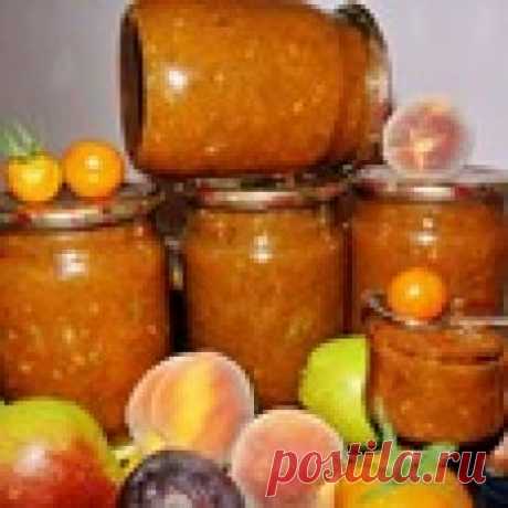 Сливовый соус Кулинарный рецепт