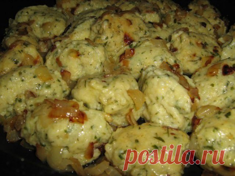 Галушки из картофеля