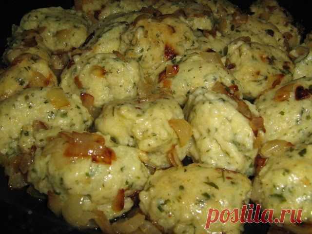 Галушки из картофеля